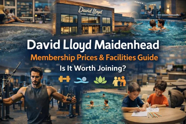 David Lloyd Maidenhead; a place where people are enjoying swimming pools, gym activities, and family activities
