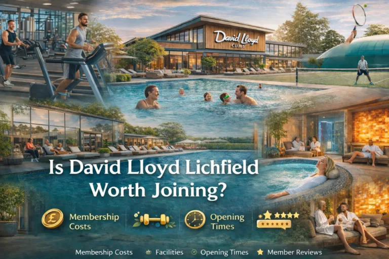 people are enjoying facilities at David Lloyd Lichfield